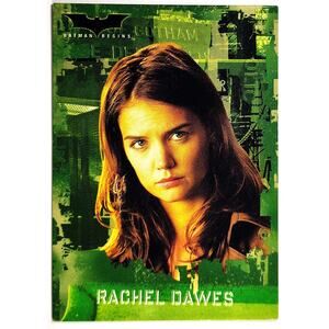 Topps DC 2005 Batman Begins Card #4 RACHEL DAWES, See Pics/Descr.